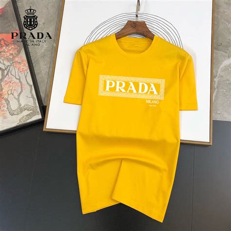 prada true love shirt replica|Two Prada shirts in hand.